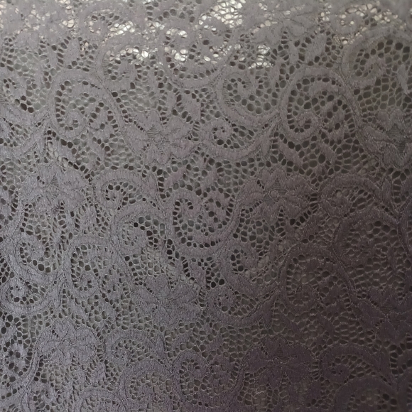 Coeur Vague Brand Woman's Black Lace Overlay Maxi Dress - Picture 7 of 9